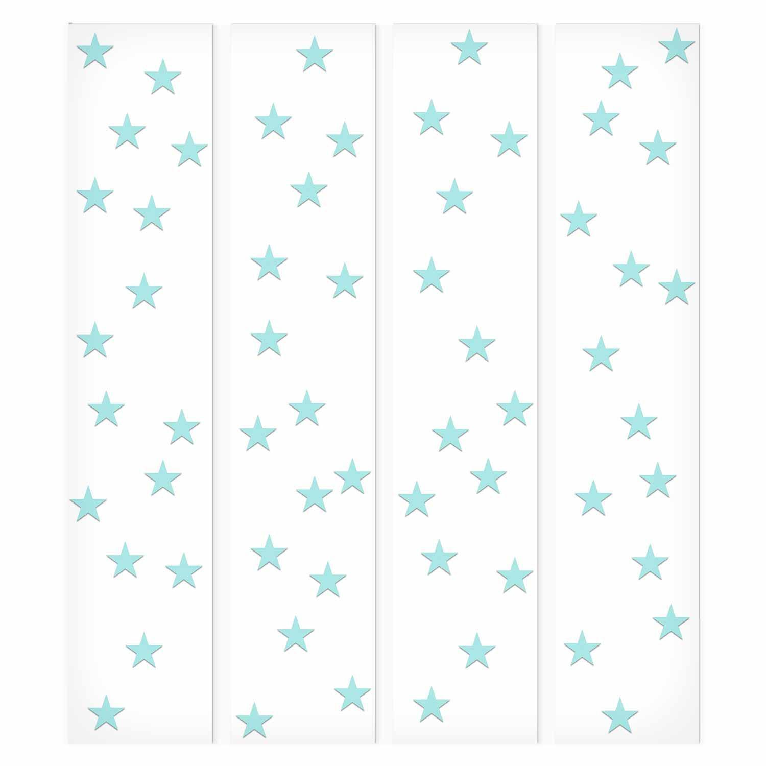 Tapisserie murale - Stars - Aquamarine