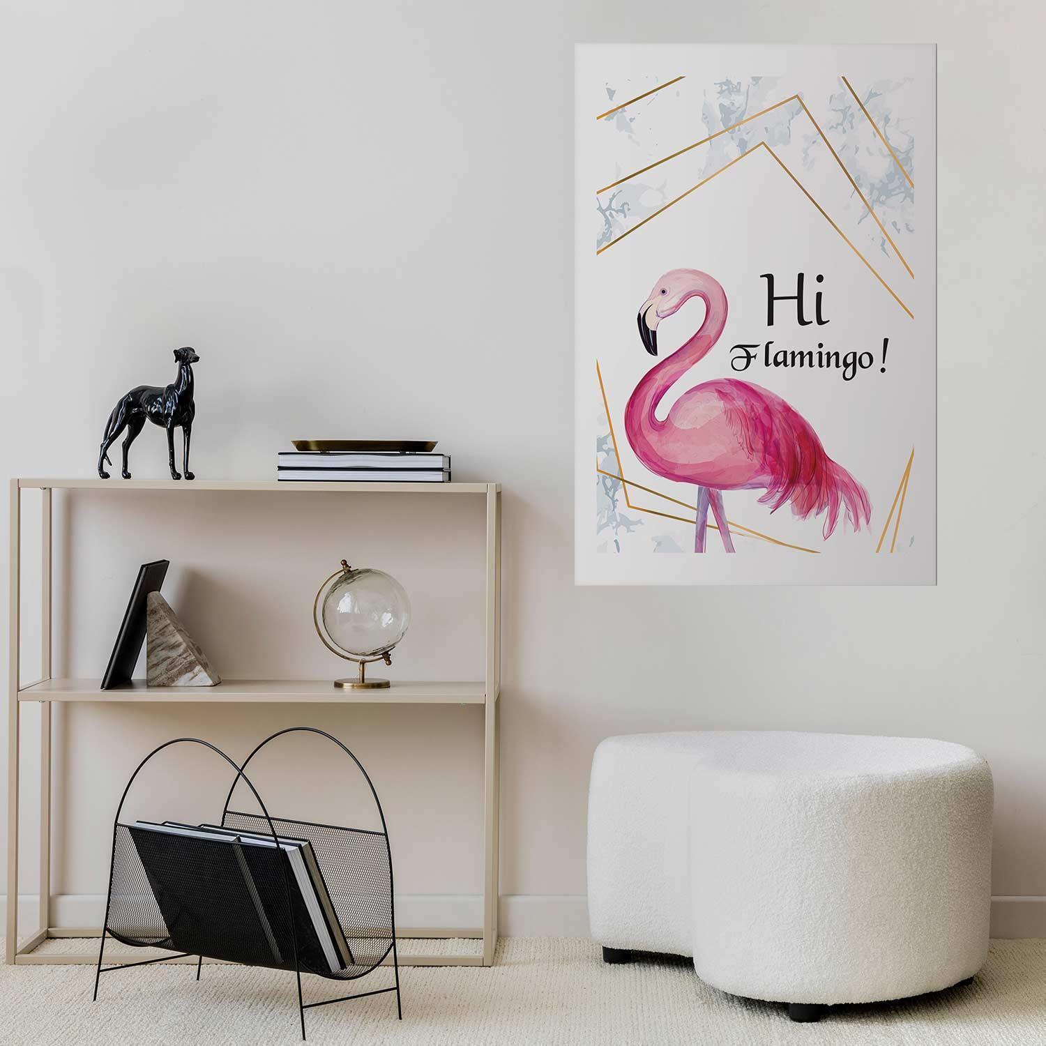 Poster - Hi Flamingo!