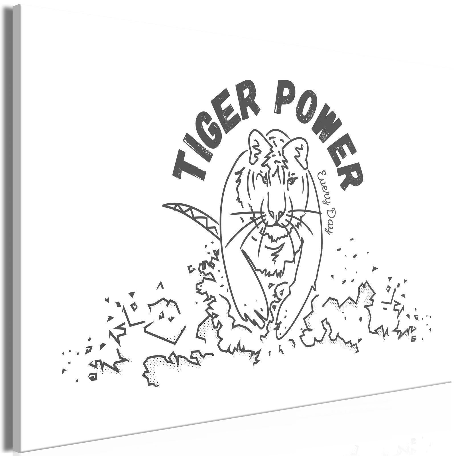 Tableau - Tiger Power (1 Part) Wide