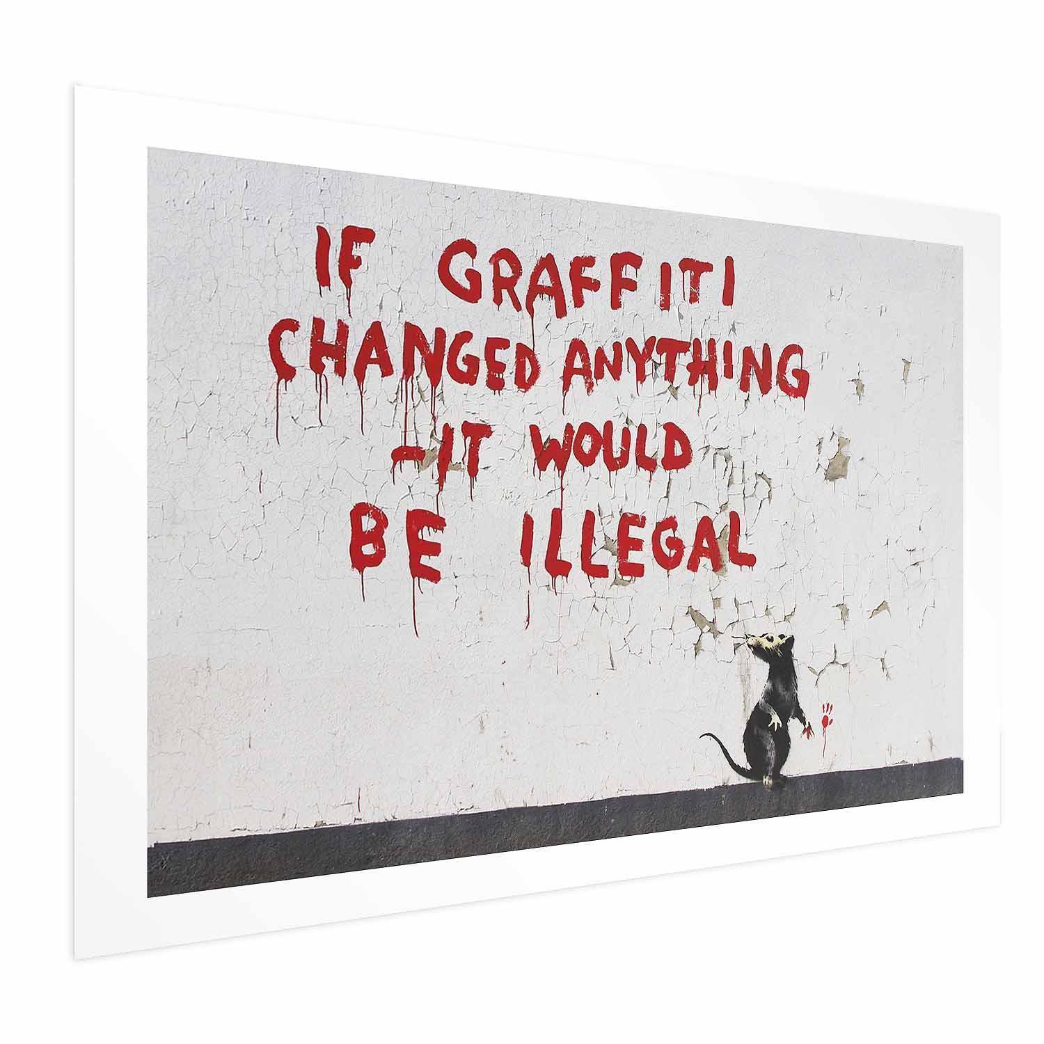 Poster - Graffiti Quote