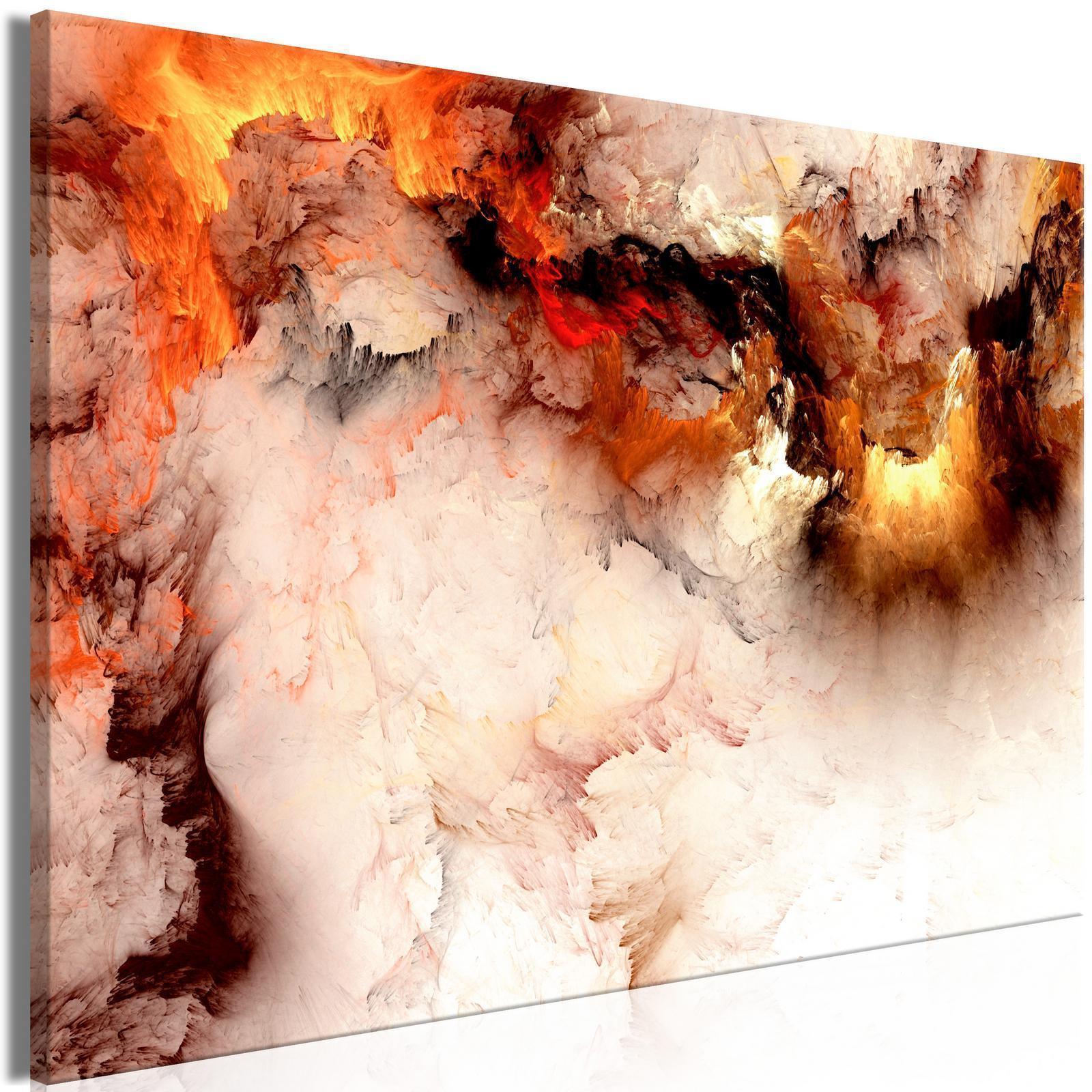 Tableau - Volcanic Abstraction (1 Part) Wide