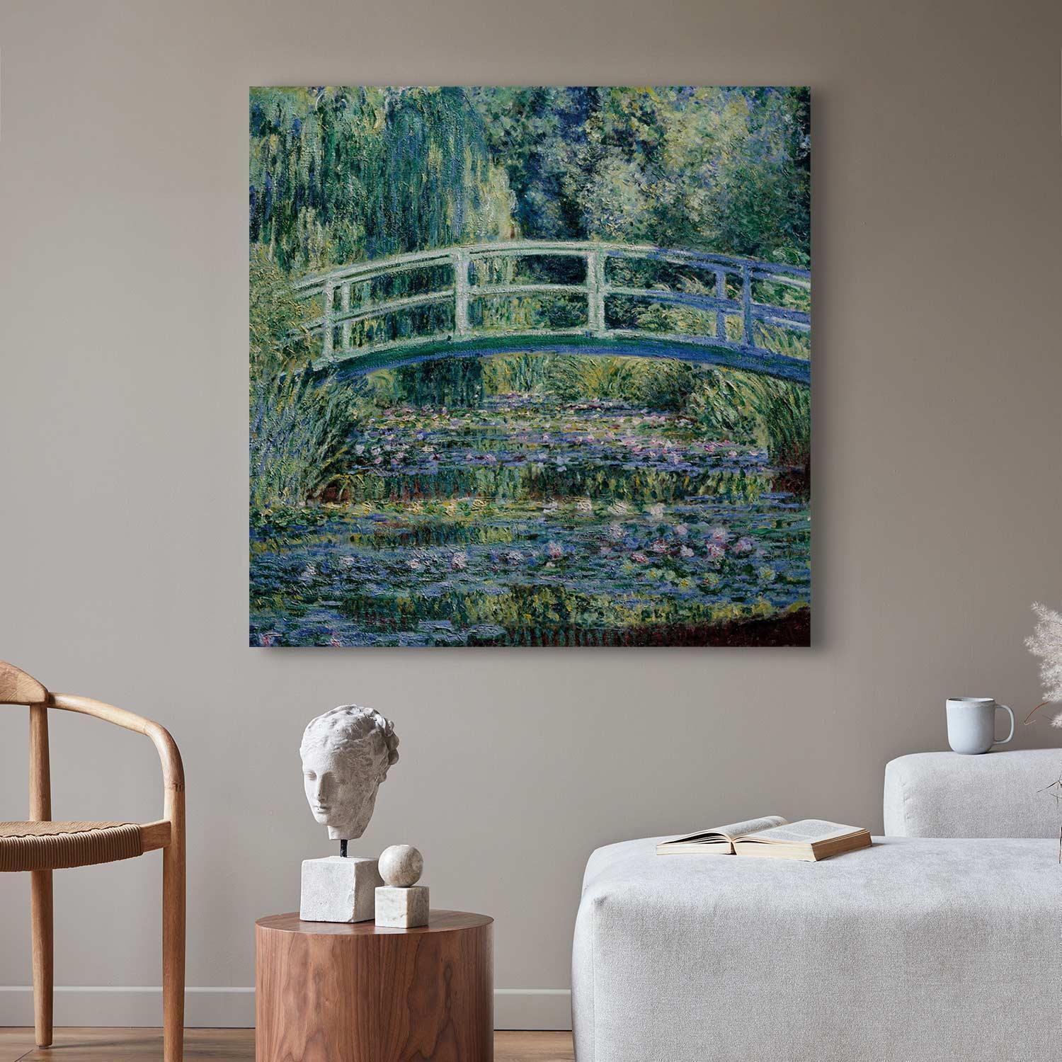 Tableau - Footbridge in Giverny