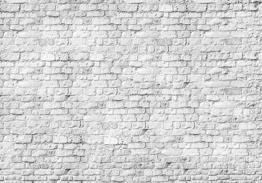 Papier peint - White brick