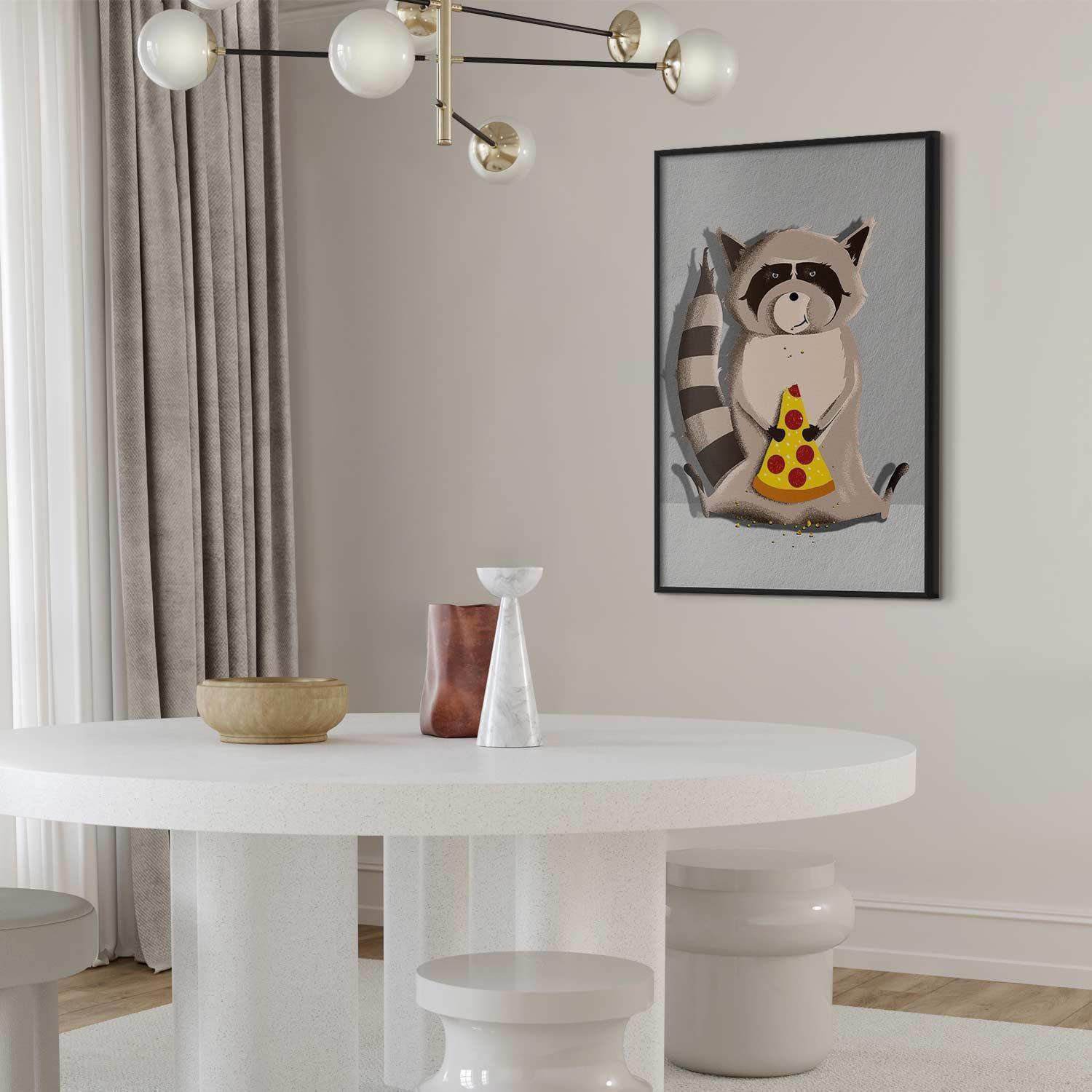 Poster - Raccoon Glutton