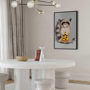 Poster - Raccoon Glutton