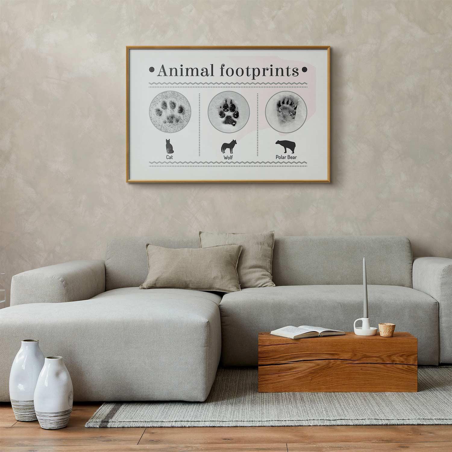 Poster - Paw Prints