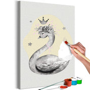 Peinture par numéros - Swan in the Crown