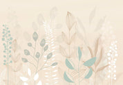Papier peint - Pastel and Beige Glade