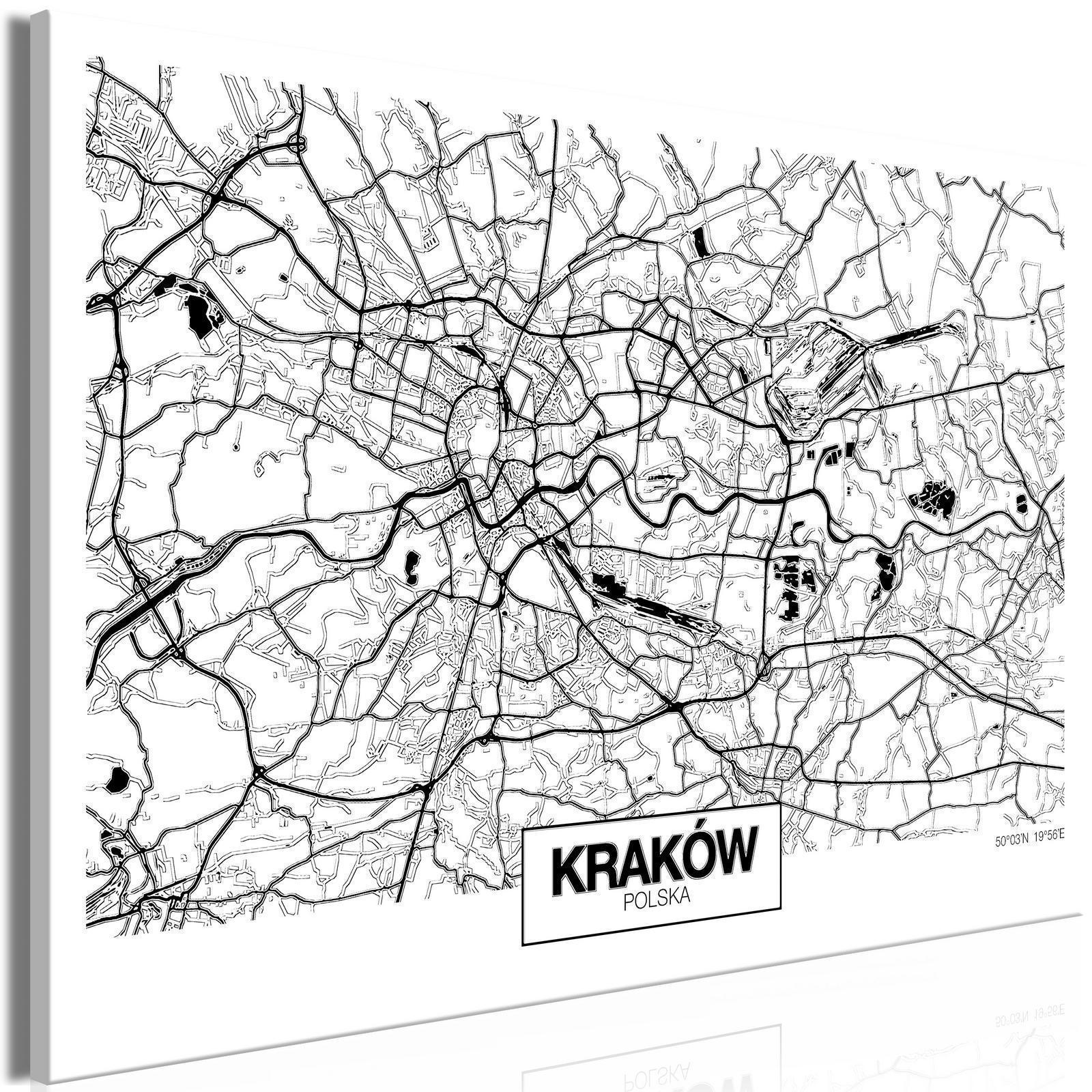 Tableau - City Plan: Krakow (1 Part) Wide