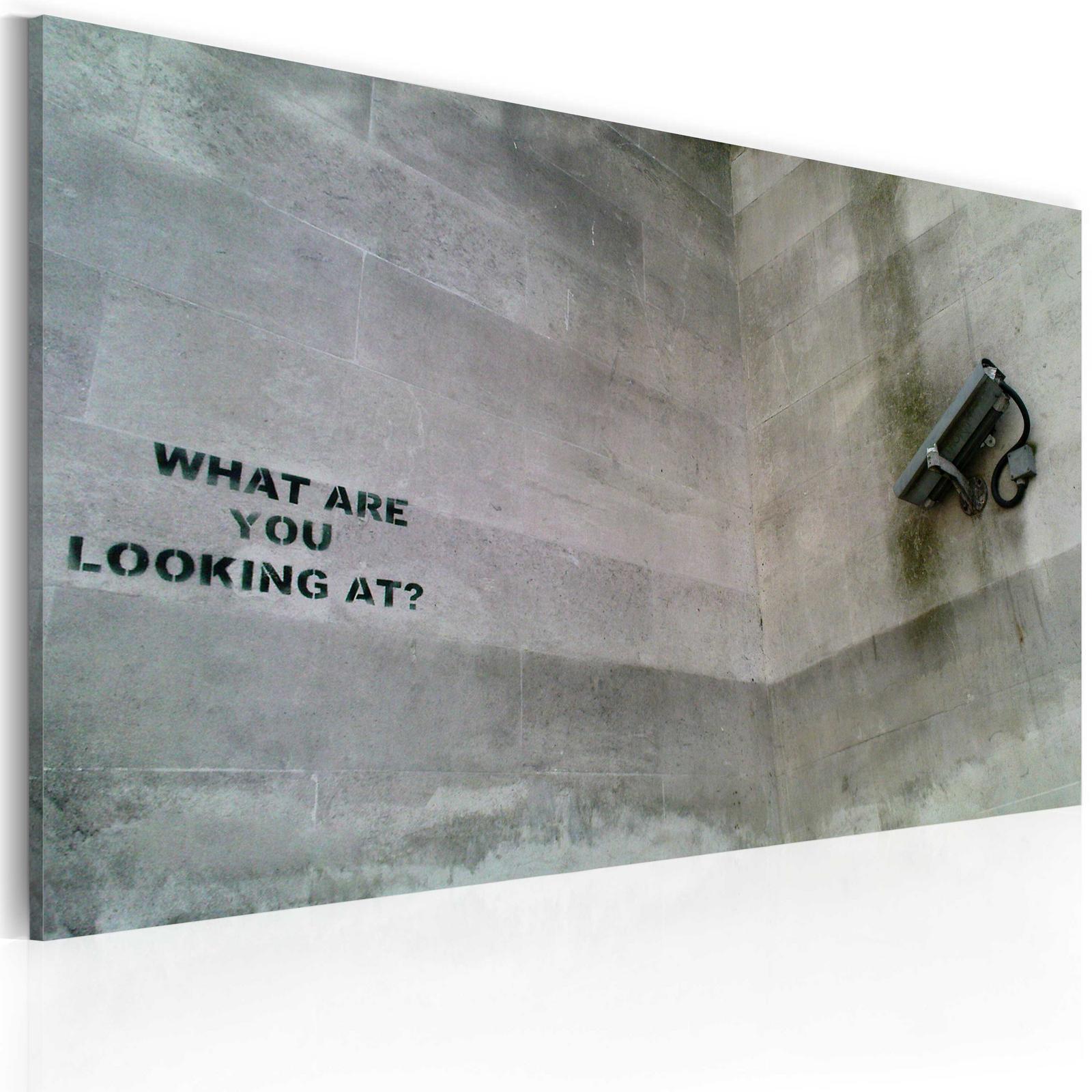 Tableau - What are you looking at? (Banksy)