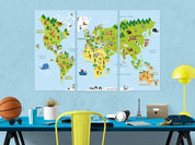 Tableau en liège - Children's World
