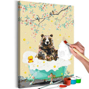 Peinture par numéros - Bathing Bear