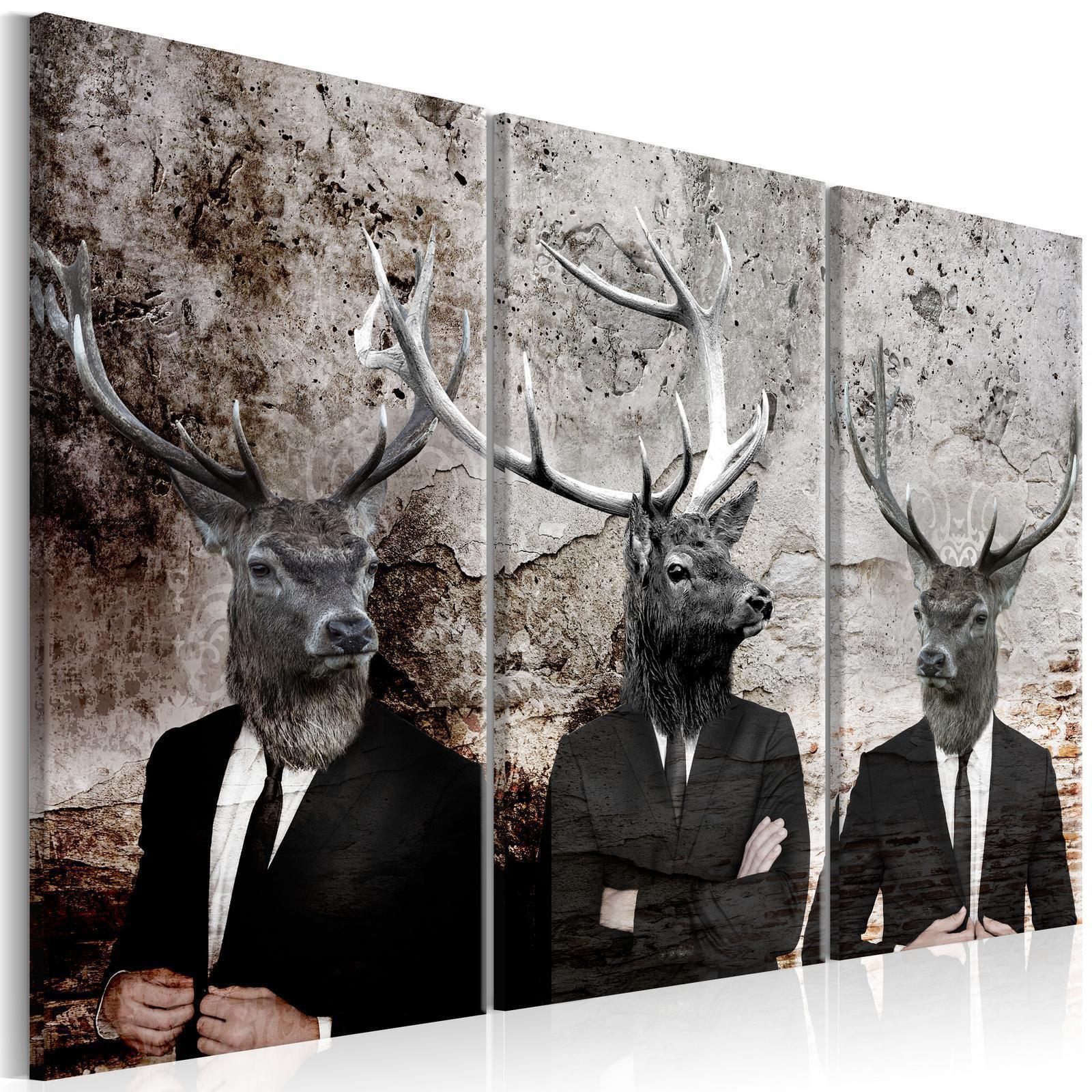 Tableau - Deer in Suits I