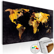 Tableau en liège - If the World were a desert