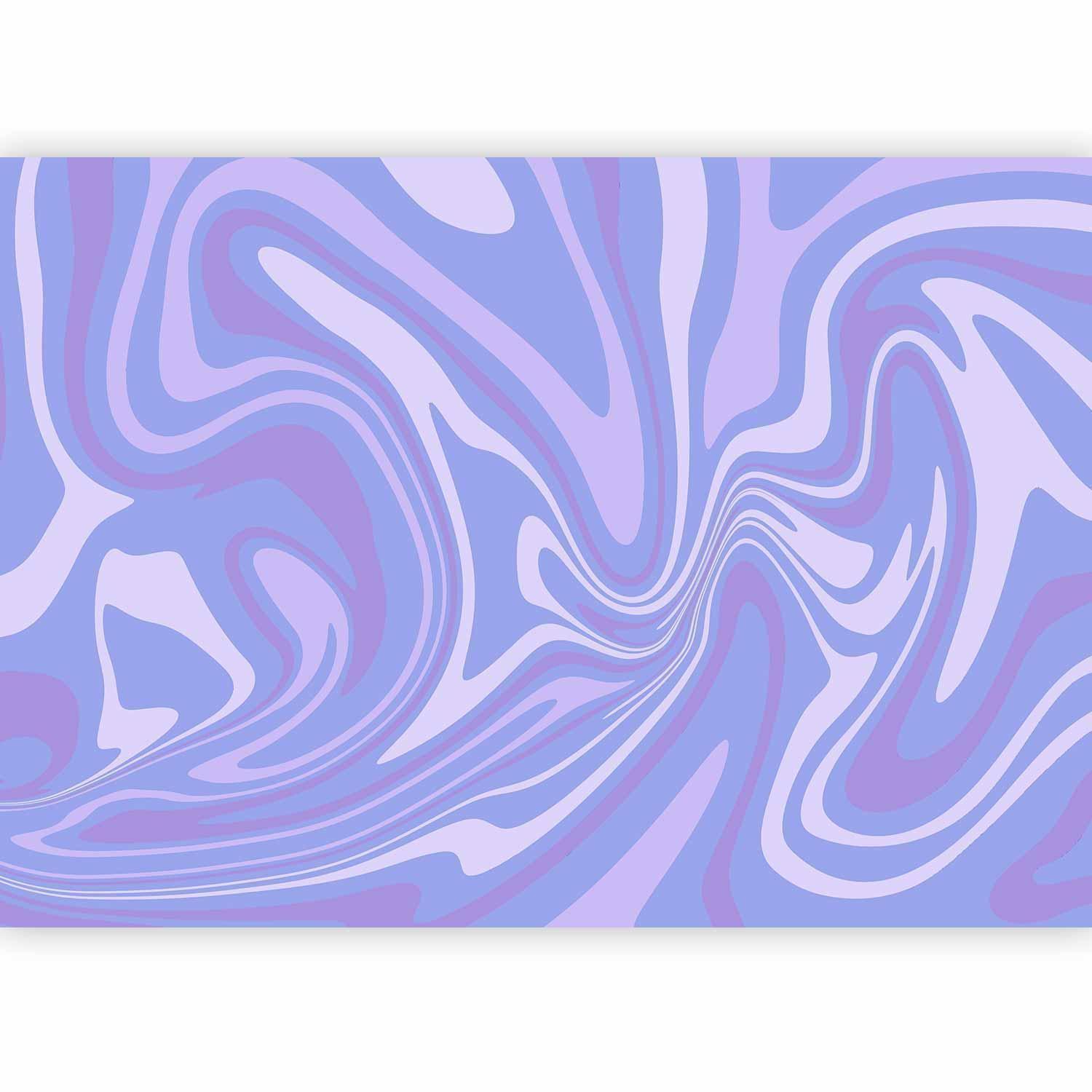 Papier peint - Purple Composition - Abstract Background in Violet-Purple-Lavender Hues