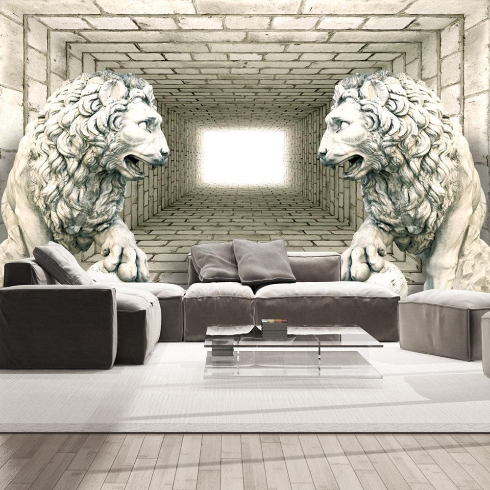 Papier peint - Chamber of lions