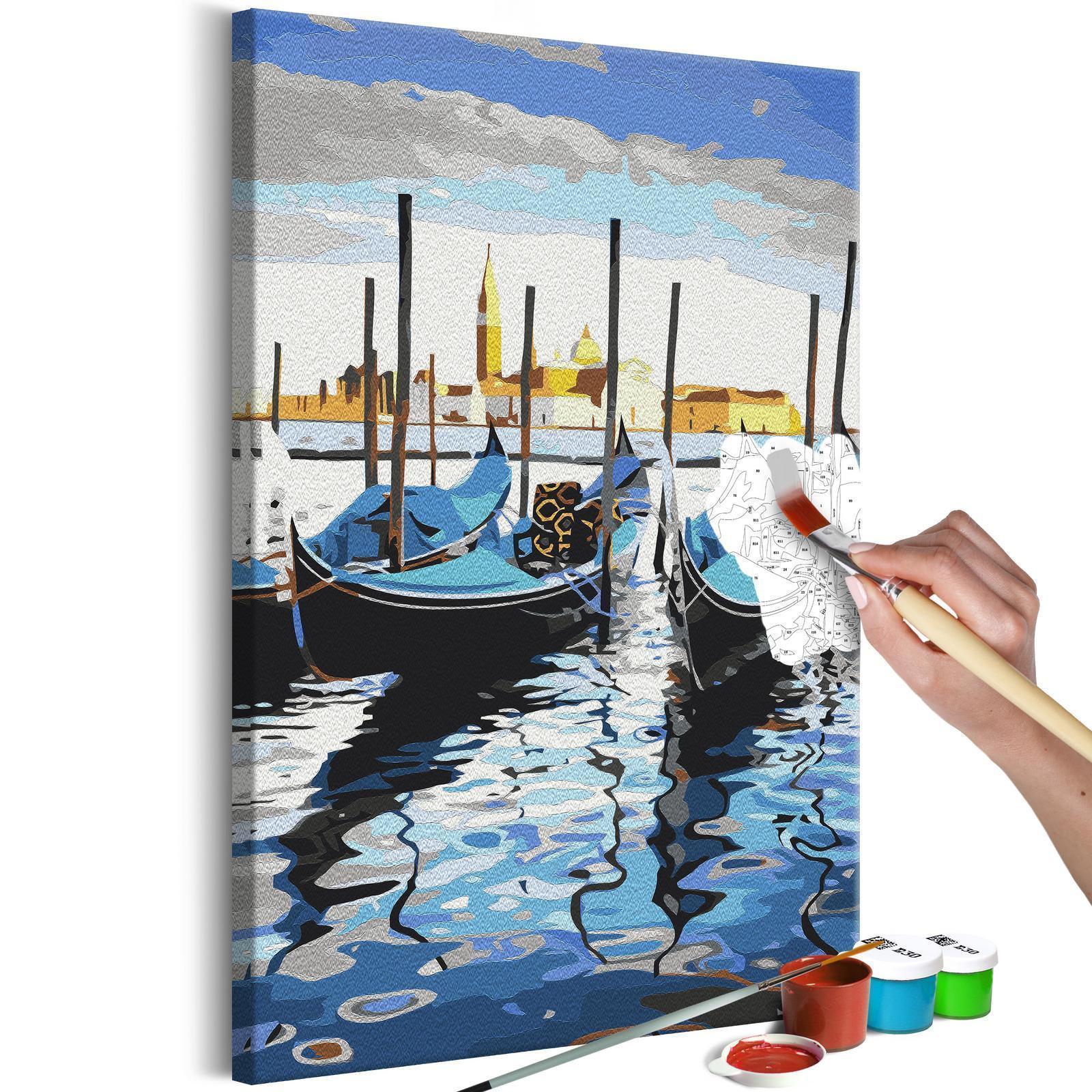 Peinture par numéros - Venetian Boats