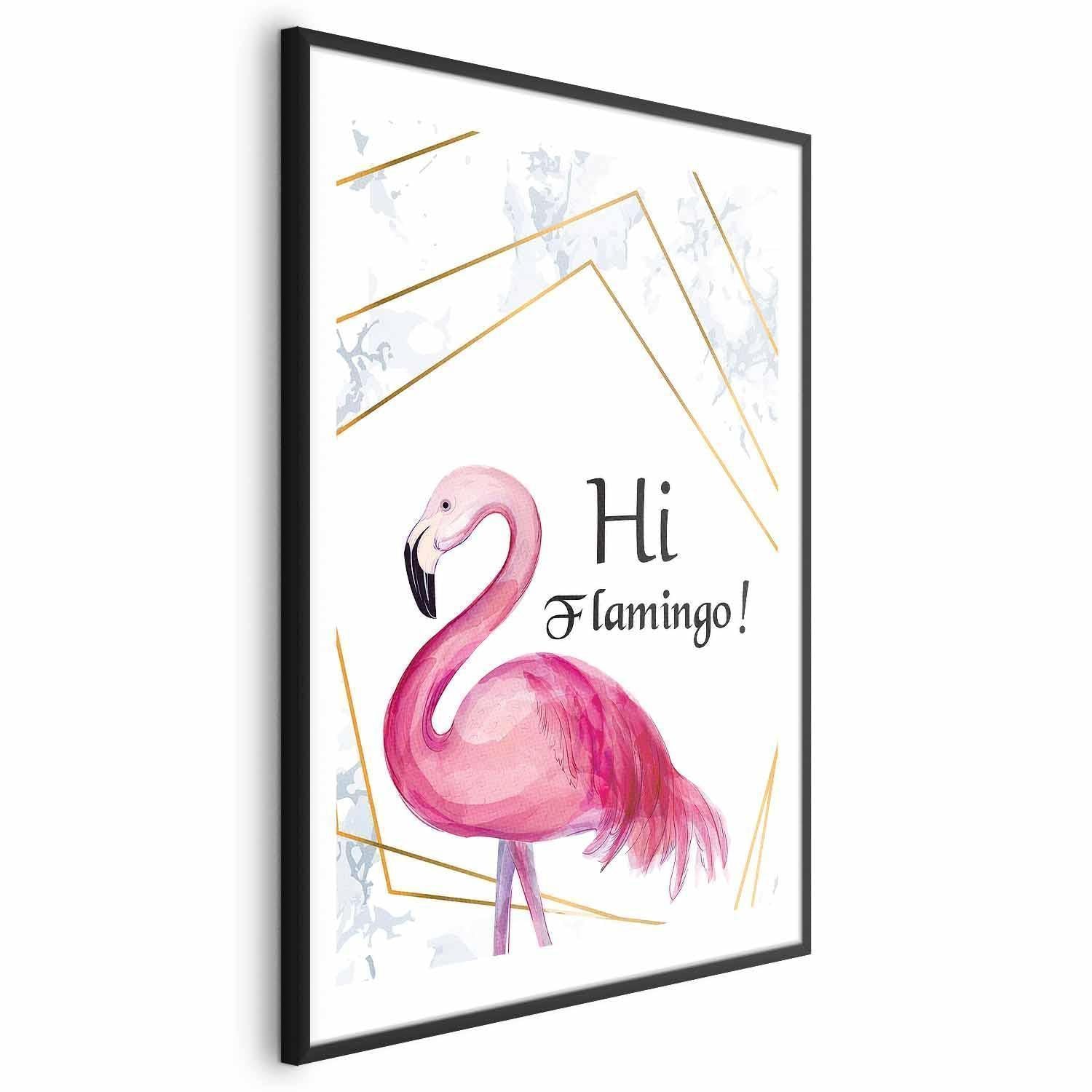 Poster - Hi Flamingo!