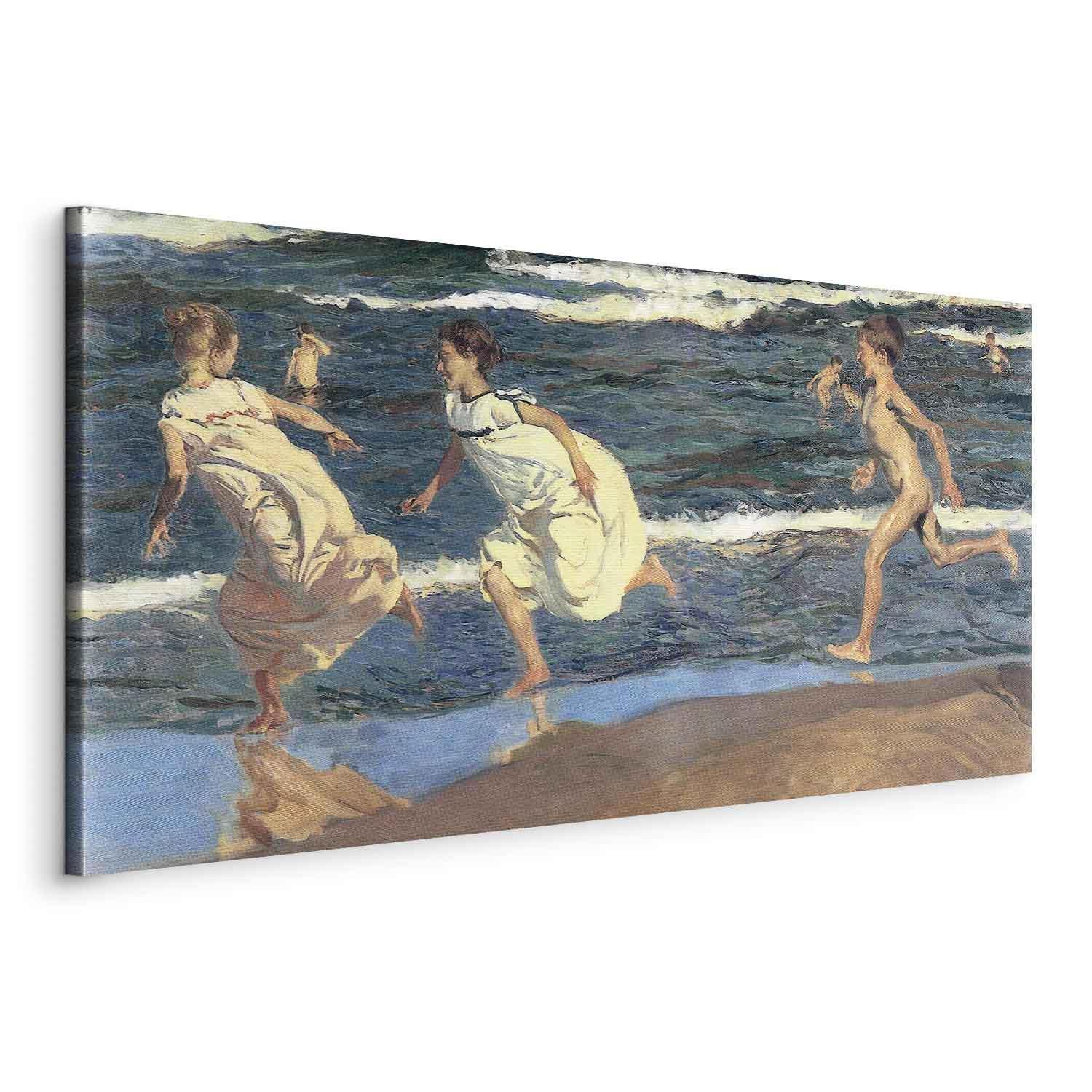 Tableau - Running along the Beach (Joaquín Sorolla y Bastida)