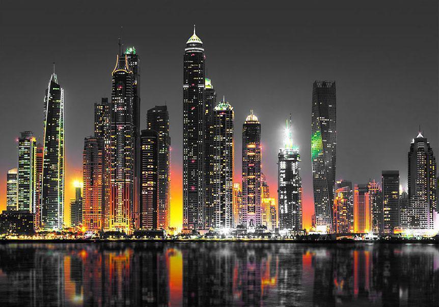 Papier peint - Desert City (Dubai)