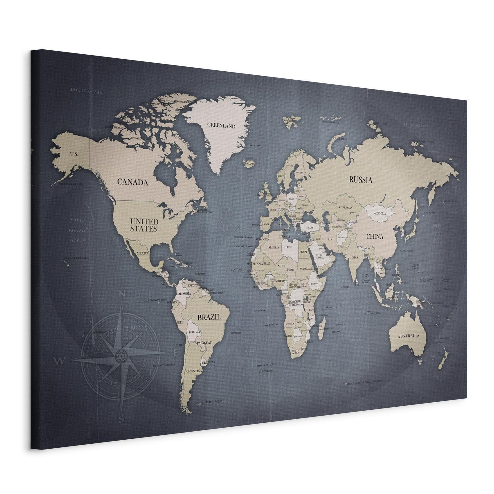 Tableau - World Map: Shades of Grey