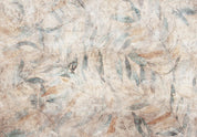 Papier peint - Greek laurels - faded composition with leaves on a beige patterned background