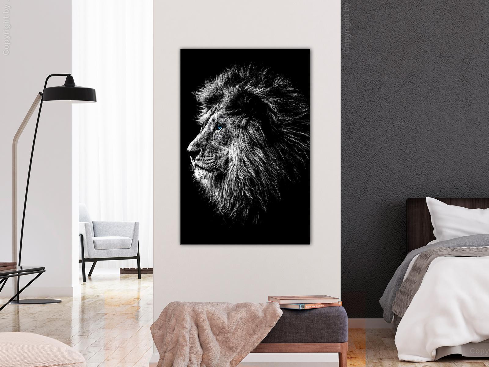 Tableau - Blue-eyed Lion (1 Part) Vertical