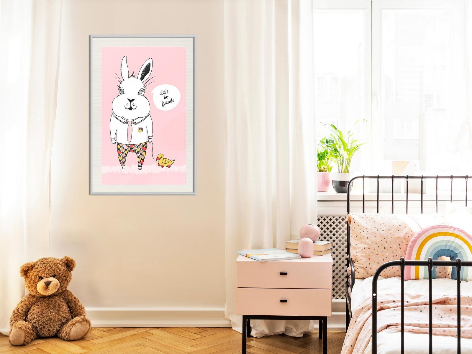 Affiche Lapin Amical