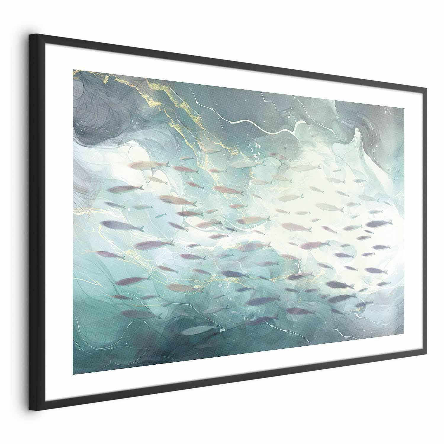 Poster - School of Small Fish