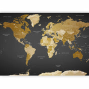 Papier peint - World Map: Modern Geography