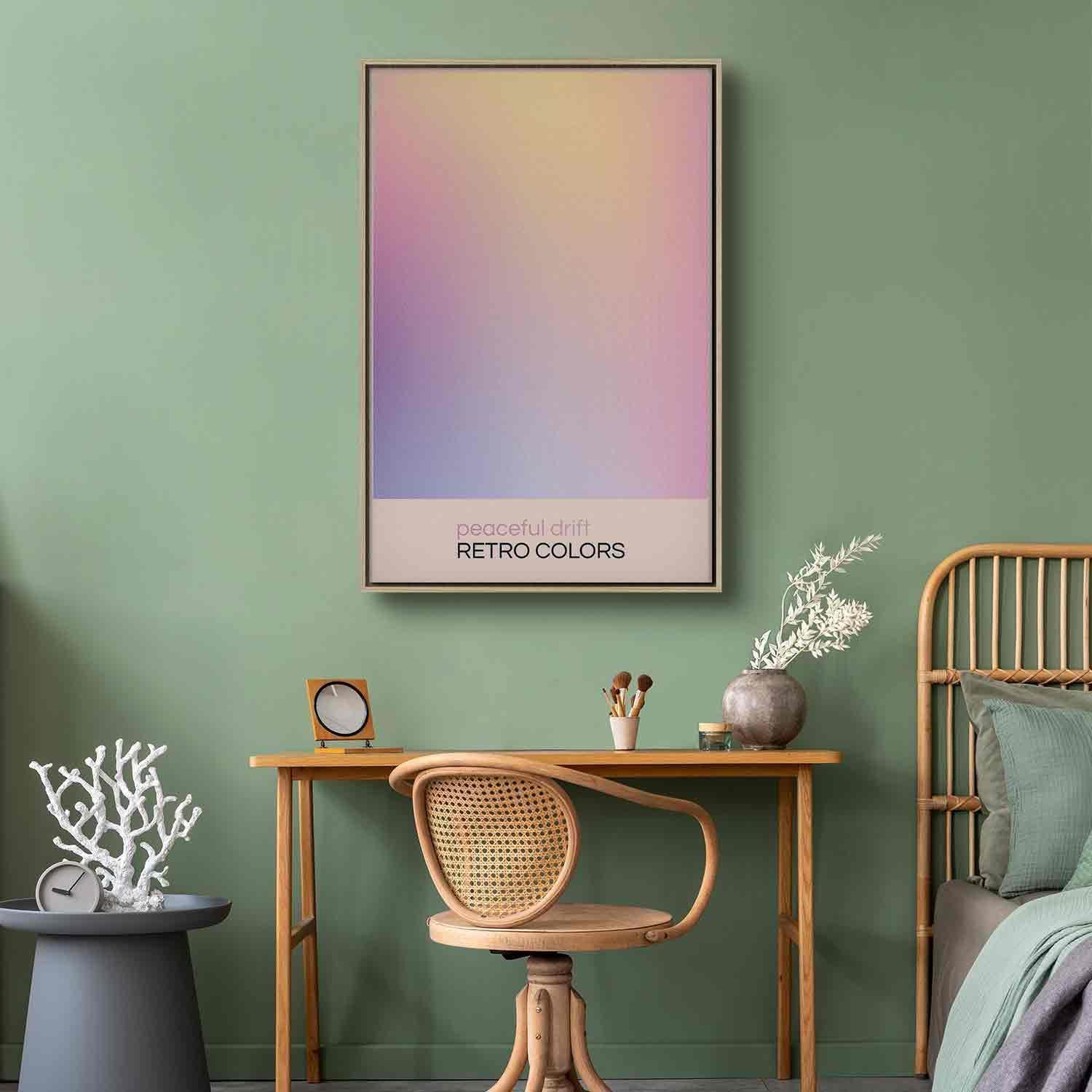 Tableau - Peaceful Drift - Delicate Pastel Shades Creating a Harmonious Whole