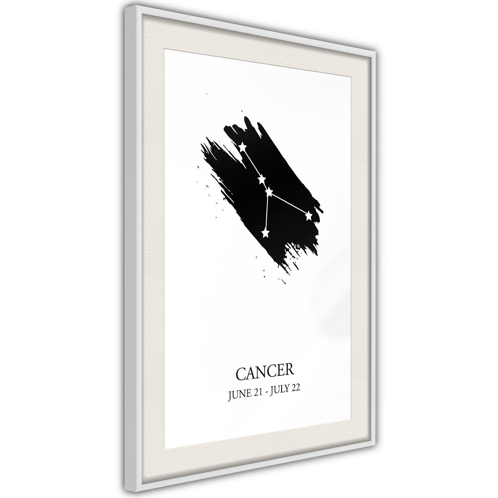 Poster Cancer - Signe du zodiaque