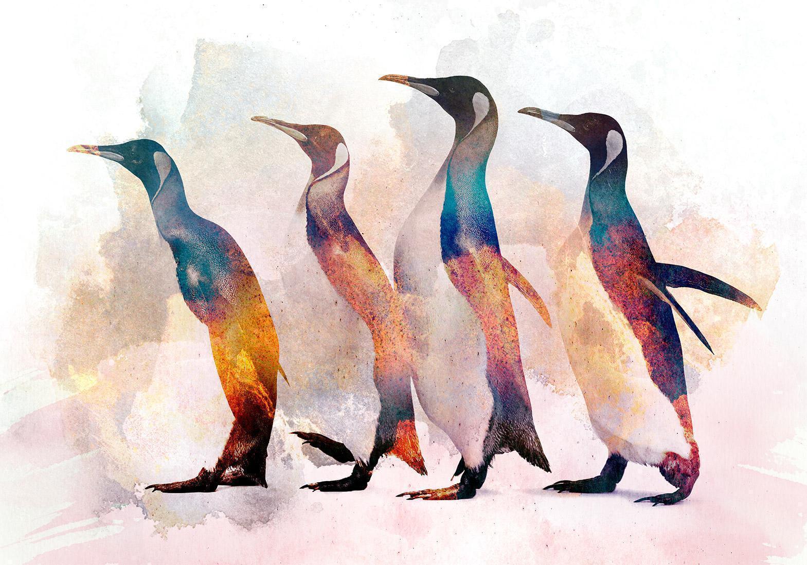 Papier peint - Penguin Wandering