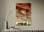 Tableau - Clouds Over Stonehenge (1 Part) Vertical