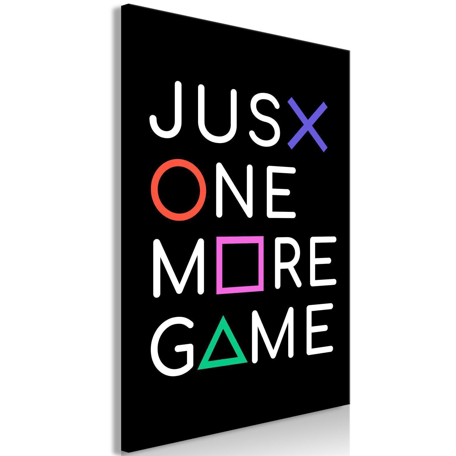 Tableau - Just One More Game (1 Part) Vertical