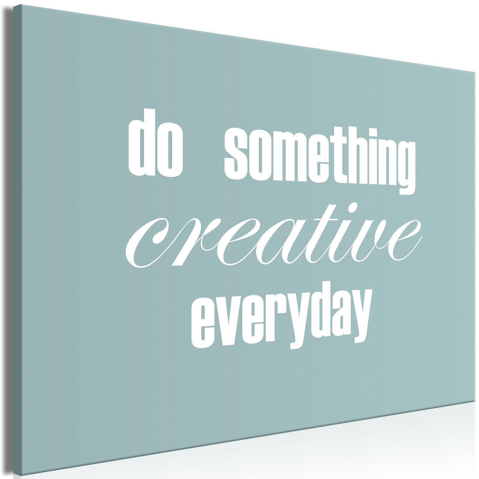 Tableau - Do Something Creative Everyday (1 Part) Wide