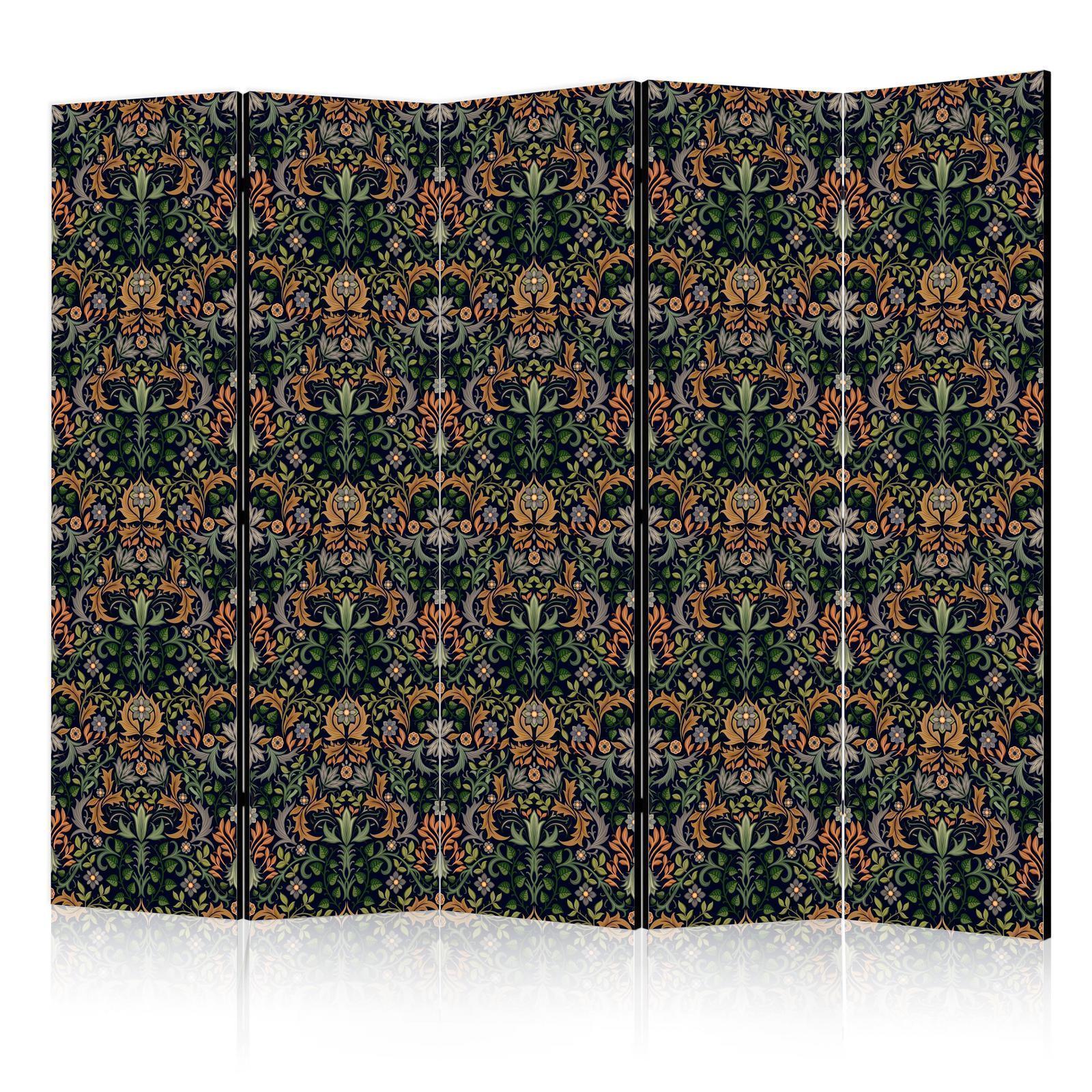 Paravent - Retro Vintage Intricate and Rich Pattern in Victorian Style