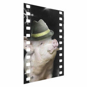 Poster - Pig with a Mustache