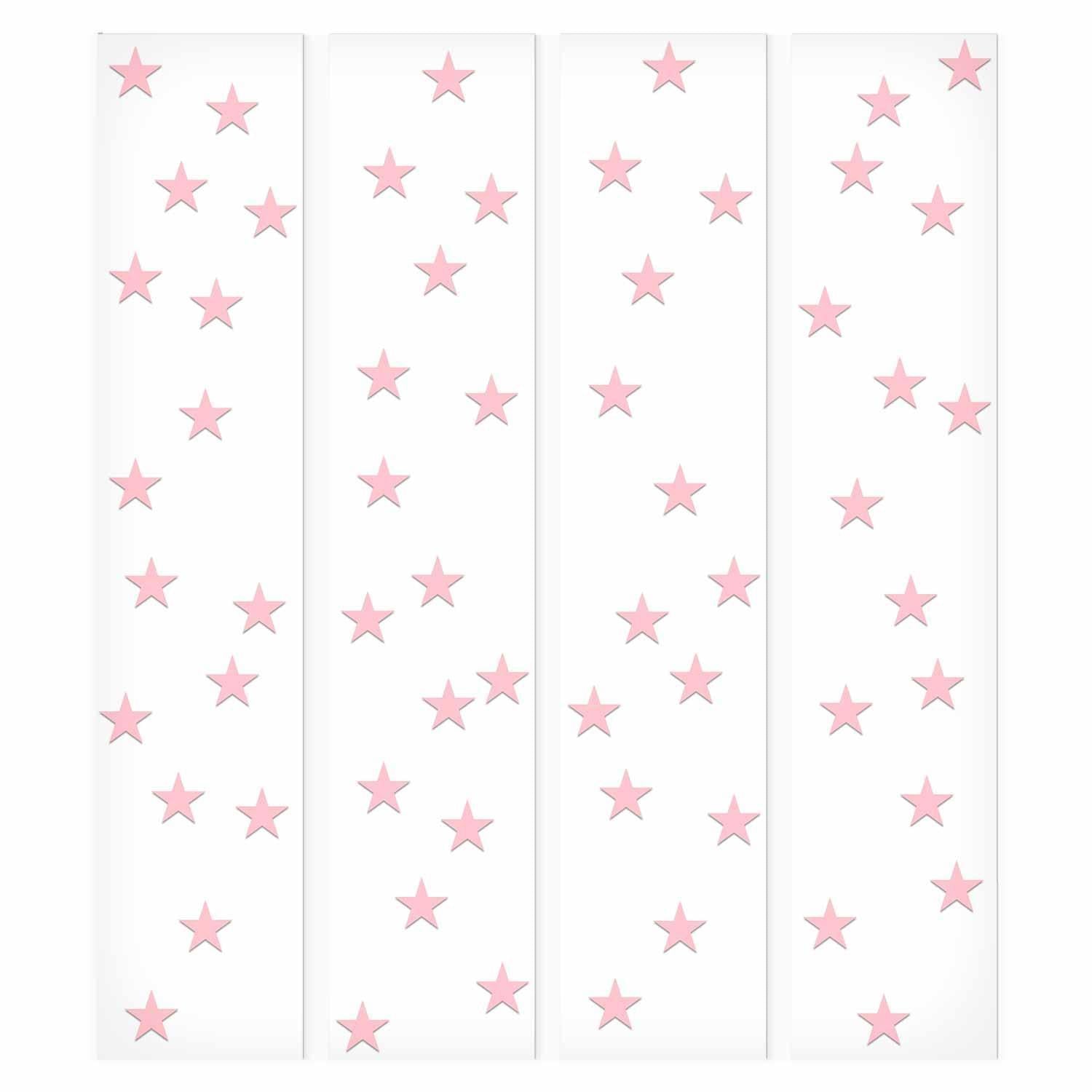 Tapisserie murale - Pink Stars