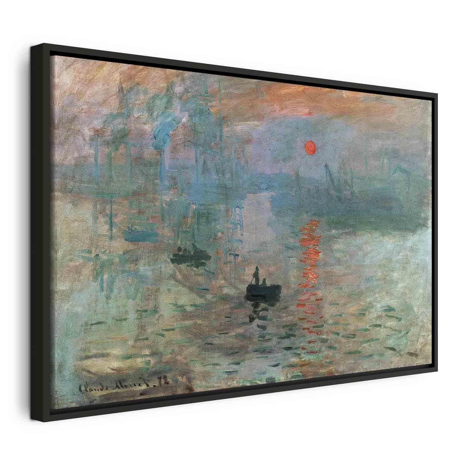 Tableau - Impression, Sunrise - Claude Monet’s Painted Landscape of the Port