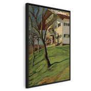 Tableau - Unser Häuschen in Tegernsee (August Macke)