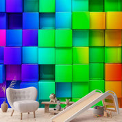 Papier peint - Colourful Cubes