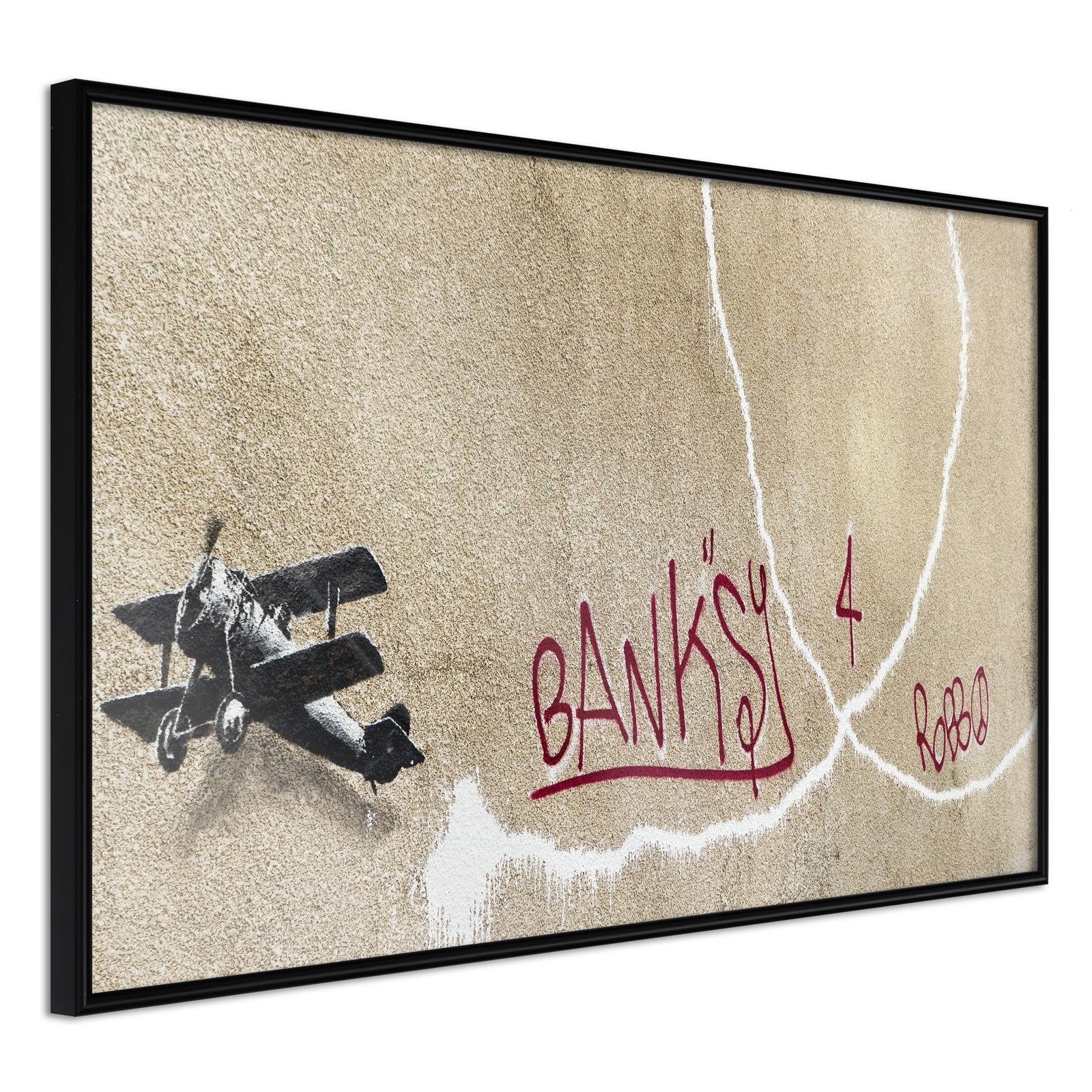 Poster Banksy love plane