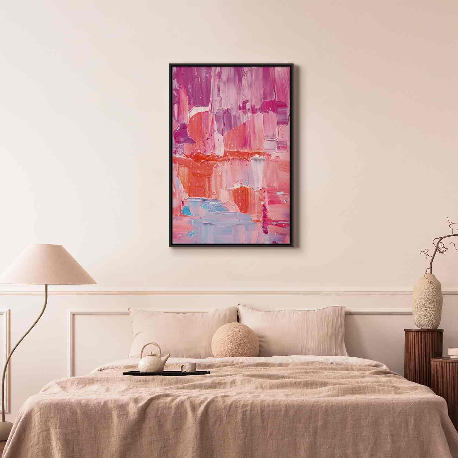 Tableau - Colorful Contrasts - Energetic Color Transitions in Shades of Pink