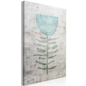 Tableau - Blue Lily (1 Part) Vertical