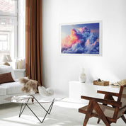 Poster - Clouds Like Painted: Artistic Dawn Brushes Painting the Sky