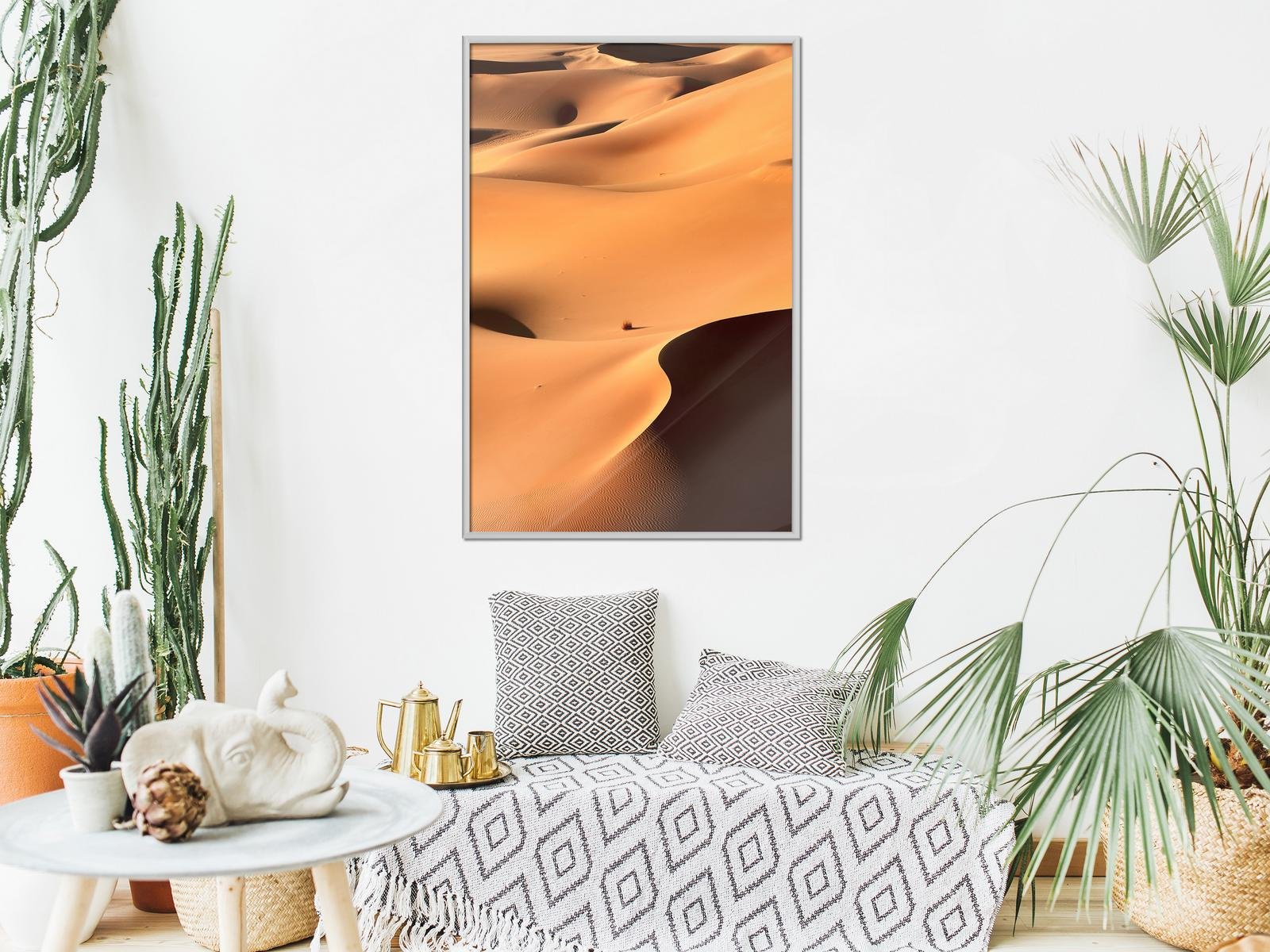 Poster du paysage désertique