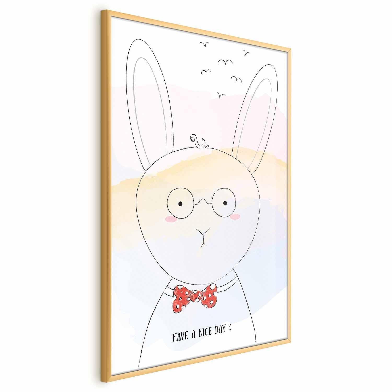 Poster - Greetings from the Rabbit