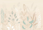 Papier peint - Pastel and Beige Glade