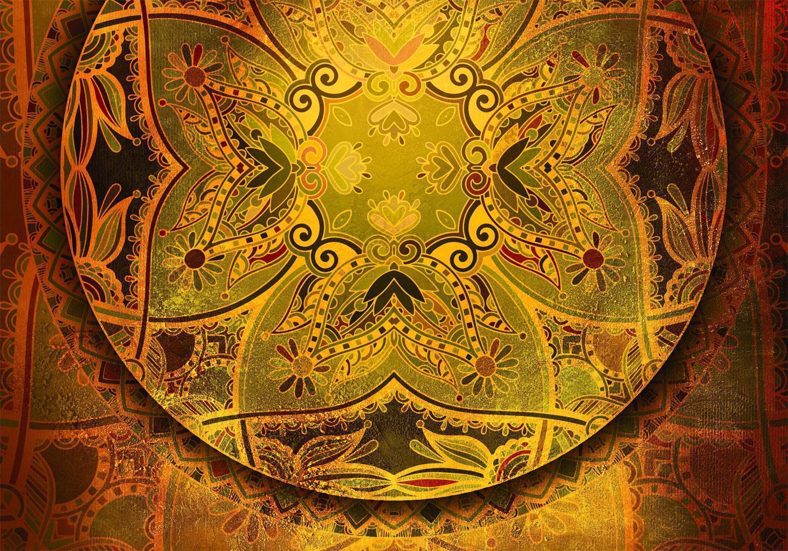 Papier peint - Mandala: Golden Poem